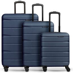 Franky Munich 4.0 4-wheel suitcase set 3-piece with stretch fold  Variant 3