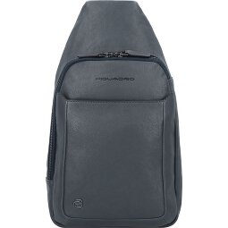 Piquadro Black Square shoulder bag leather 20 cm  Variant 2
