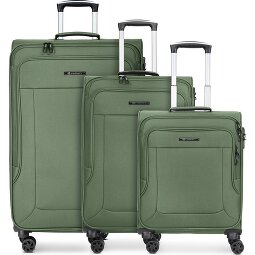 Franky Melbourne 3.0 4-wheel suitcase set, 3-piece, with stretch fold  Variant 3