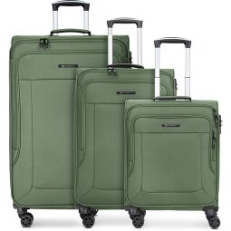 Franky Melbourne 3.0 4-wheel suitcase set, 3-piece, with stretch fold  Variant 3