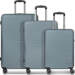 Franky Dallas 3.0 4-wheel suitcase set 3-piece with expansion fold  Variant 3
