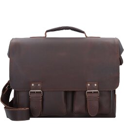 aunts & uncles Hunter Big Finn briefcase leather 40 cm laptop compartment  Variant 1
