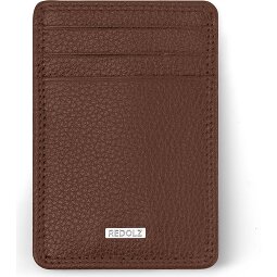 Redolz Leather Essentials credit card holder RFID leather 7 cm with money clip  Variant 2