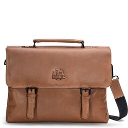Farmhood Nashville briefcase XL 2 compartments leather 39 cm  Variant 2