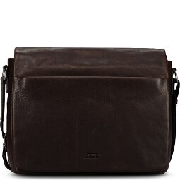 Jost Glasgow Briefcase RFID protection Genuine Leather 34 cm Laptop compartment  Variant 2