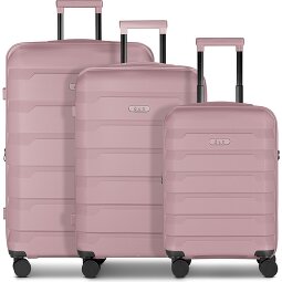d&n South Dakota 4 wheels Suitcase set 3-piece with expansion pleat  Variant 3