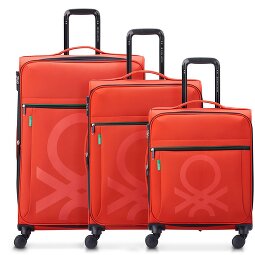 Delsey Paris x United Colors of Benetton Color Block 4-wheel suitcase set 3 pcs.  Variant 3