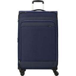 d&n Travel Line 9504 4 wheels Trolley L 76 cm with expansion pleat  Variant 3