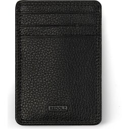 Redolz Leather Essentials credit card holder RFID leather 7 cm with money clip  Variant 1