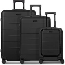 Police London 4 wheels Suitcase set 3-piece with expansion pleat  Variant 3