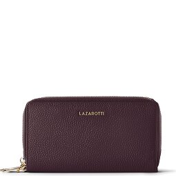 Lazarotti Bologna Leather XL Double Zip-Around Wallet RFID Leather 20 cm  Variant 3