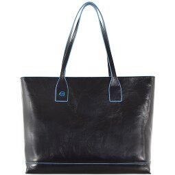 Piquadro Blue Square Shopper bag leather 35 cm  Variant 2