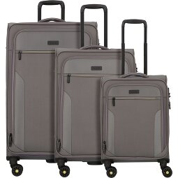 d&n Travel Line 9704 4 wheels Suitcase set 3-piece with expansion pleat  Variant 4