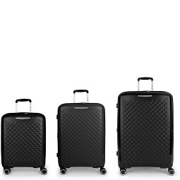 Gabol Queens 4 wheels Suitcase set 3-piece with expansion pleat  Variant 4 Gabol Queens 4 wheels Suitcase set 3-piece with expansion pleat  Variant 4