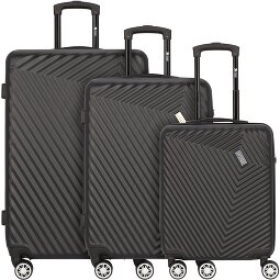 mano Don Carlo 4 Roll Suitcase Set 3pcs.  Variant 1