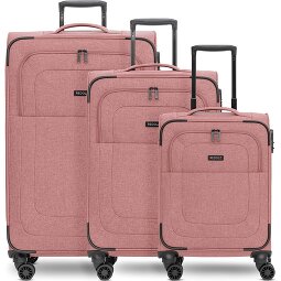 Redolz Essentials 12 THREE SET 4 wheels Suitcase set 3-piece with expansion pleat  Variant 6