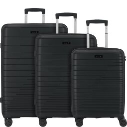 d&n Travel Line 4600 4 wheels Suitcase set 3-piece  Variant 1