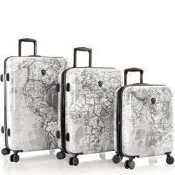 Heys Black Camo 4 wheels Suitcase set 3-piece Expandable  Variant 1