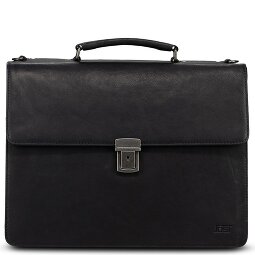 Jost Glasgow Briefcase RFID protection Genuine Leather 40 cm Laptop compartment  Variant 1