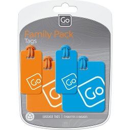 Go Travel Address tag set 4 pcs.  Variant 2