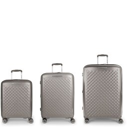 Gabol Queens 4 wheels Suitcase set 3-piece with expansion pleat  Variant 2 Gabol Queens 4 wheels Suitcase set 3-piece with expansion pleat  Variant 2