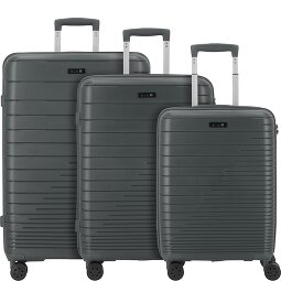 d&n Travel Line 4600 4 wheels Suitcase set 3-piece  Variant 2