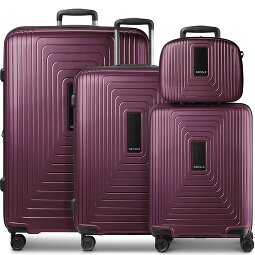 Redolz Essentials 14 4-wheel suitcase set + beauty case 4 pcs. with stretch fold  Variant 1