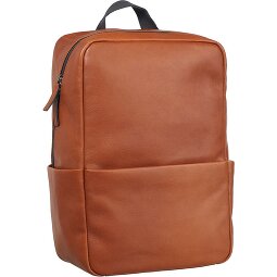 Leonhard Heyden Hamburg backpack leather 40 cm laptop compartment  Variant 1