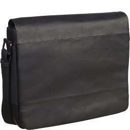 Leonhard Heyden Hamburg Messenger leather 32 cm laptop compartment  Variant 2