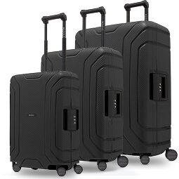 Redolz Essentials 15 4-wheel suitcase set 3-piece with three-point closure  Variant 4