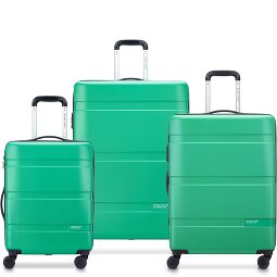 Delsey Paris x United Colors of Benetton Now Hardside 4-wheel suitcase set 3 pcs. with expansion fold  Variant 1
