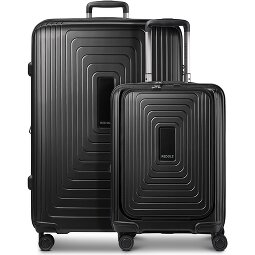 Redolz Essentials 14 4-wheel suitcase set 2 pcs. laptop compartment with expansion fold  Variant 2