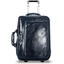 Piquadro Blue Square 2 Roll Business Trolley Leather 51 cm Laptop compartment  Variant 2