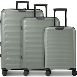 d&n Toronto 4 wheels Suitcase set 3-piece with expansion pleat  Variant 2