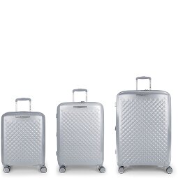 Gabol Queens 4 wheels Suitcase set 3-piece with expansion pleat  Variant 5 Gabol Queens 4 wheels Suitcase set 3-piece with expansion pleat  Variant 5