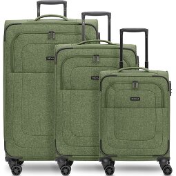 Redolz Essentials 12 THREE SET 4 wheels Suitcase set 3-piece with expansion pleat  Variant 5