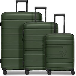Redolz Essentials 11 4 wheels Suitcase set 3-piece with expansion pleat  Variant 5