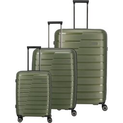 Travelite Air Base 4 wheels Suitcase set 3-piece with expansion pleat  Variant 2