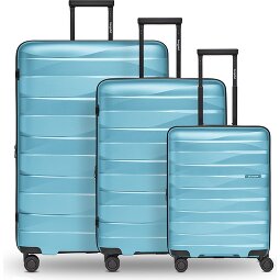 Bergpfeil Travel 4-wheel suitcase set, 3-piece, with stretch fold  Variant 4