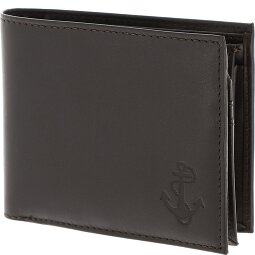 oxmox Leather Wallet RFID protection Genuine Leather 10 cm  Variant 4