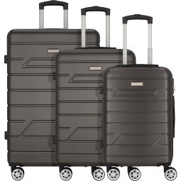 Nowi Bergamo 4 wheels Suitcase set 3-piece  Variant 1
