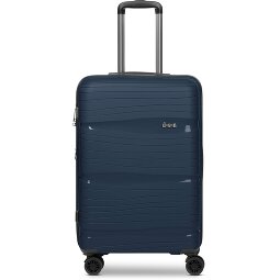 d&n Travel Line 4300-Plus 4 wheels Trolley M 65 cm with expansion pleat  Variant 2