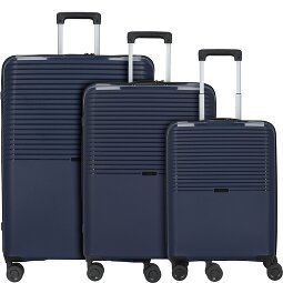 d&n Travel Line 4000 4 Roll Suitcase Set 3pcs.  Variant 2 d&n Travel Line 4000 4 Roll Suitcase Set 3pcs.  Variant 2