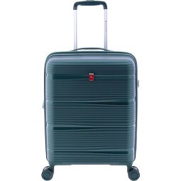Gladiator 0800 4 wheels Cabin trolley 55 cm with expansion pleat  Variant 4