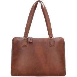 The Chesterfield Brand Wax Pull Up Shoulder Bag Leather 37 cm Laptop compartment  Variant 2