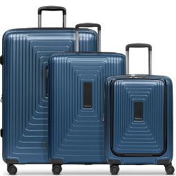 Redolz Essentials 14 4 wheels Suitcase set 3-piece with expansion pleat  Variant 4