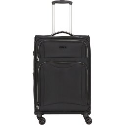 d&n Travel Line 9204 4 wheels Trolley M 66 cm with expansion pleat  Variant 4