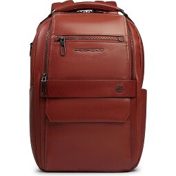 PIQUADRO Brief2 Special Zaino Per PC 15.6'' – 24L, Nylon Riciclato, Grigio Scuro/Nero