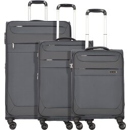 Worldpack Dublin 4 wheels Suitcase set 3-piece with expansion pleat  Variant 1