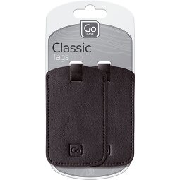 Go Travel Classic Tags address label set 2 pcs.  Variant 1